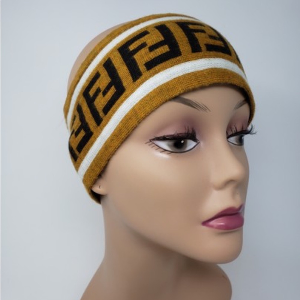 💰SOLD💰 Fendi wool headband - Picture 1 of 8